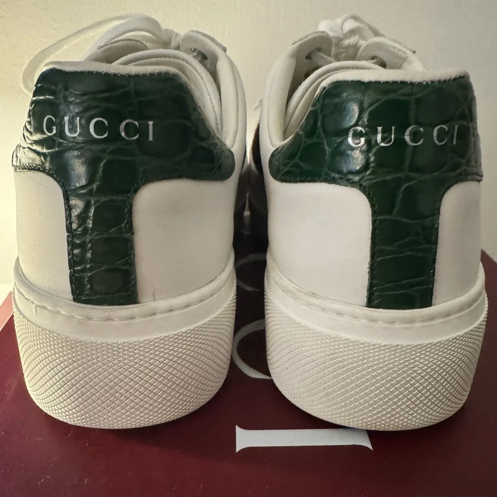 GUCCI Ace Women Platform Sneaker with Web - AUTHENTIC - Picture 4 of 14